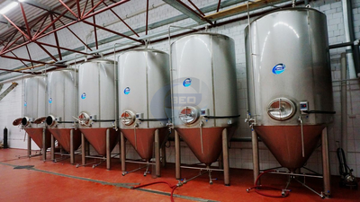 Монтаж пивоваренного завода 2000 литров за варку
